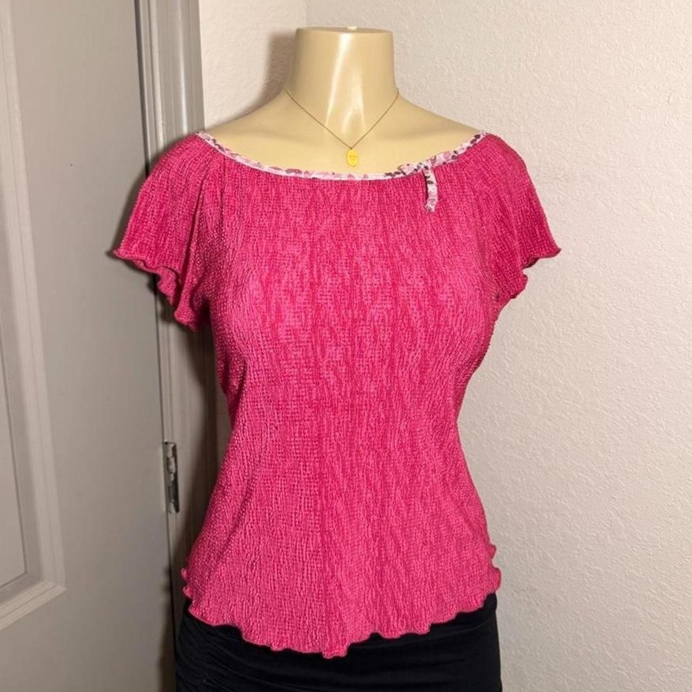 Vintage Connected petite Pink blouse
